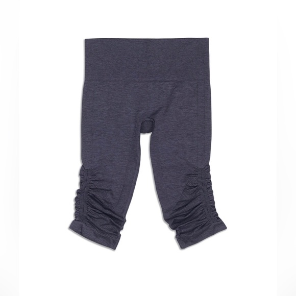 LuluLemon “In The Flow Crop” Leggings - Picture 2 of 2